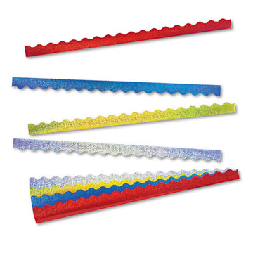 TREND® Terrific Trimmers Sparkle Border Variety Pack, 2.25" X 39", Assorted Colors, 40-set freeshipping - TVN Wholesale